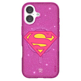 Supergirl Stardust Glitter iPhone Case