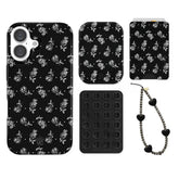 Vintage Roses iPhone Bundle Set - Wallet