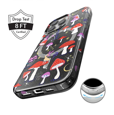 Mystic Mushrooms iPhone Case