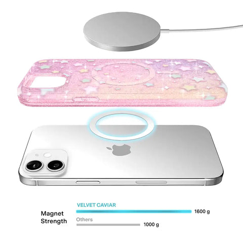 Falling Star Glitter iPhone Case