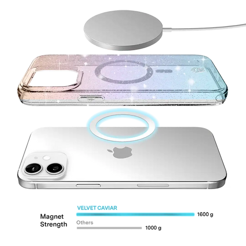 Ombre Stardust Glitter iPhone Case
