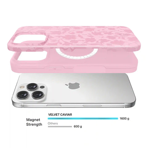Magical Mauve Floral iPhone Case