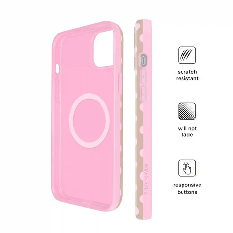 Brown Sugar Polka Dot iPhone Case
