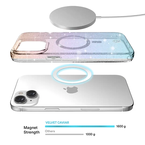 Ombre Stardust Glitter iPhone Case