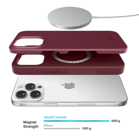 Burgundy 1990 iPhone Case