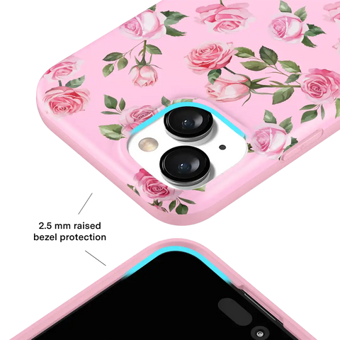 Baby Pink Roses iPhone Case
