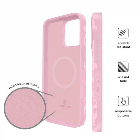 Magical Mauve Floral iPhone Case