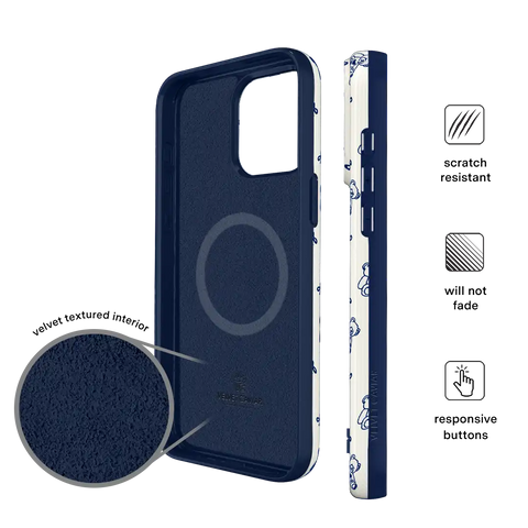 Preppy Teddy iPhone Case