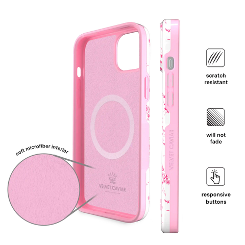 French Rose Floral iPhone Case