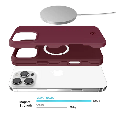 Burgundy 1990 iPhone Case