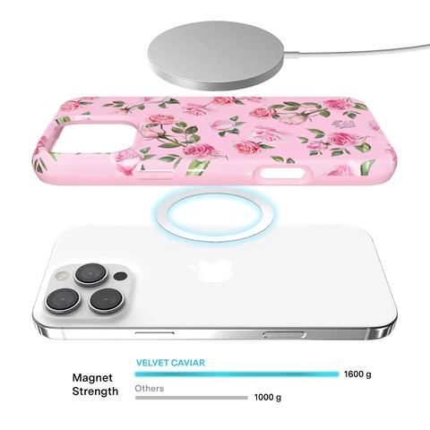 Baby Pink Roses iPhone Case