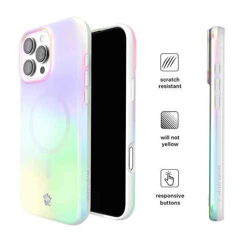 White Opal iPhone Case