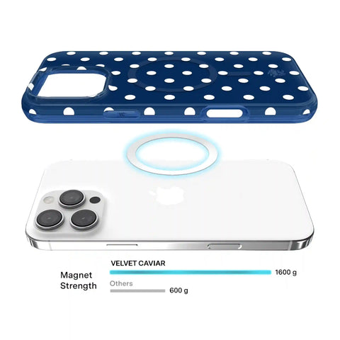 Midnight Polka Dot iPhone Case