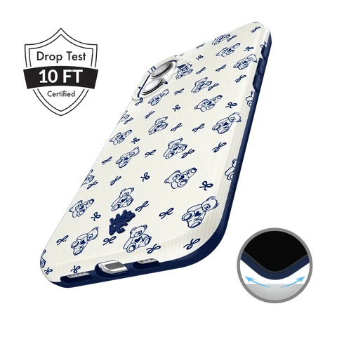 Preppy Teddy iPhone Case