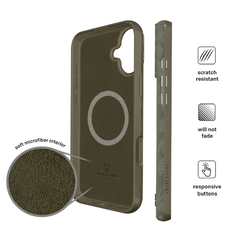 Olive Leopard iPhone Case