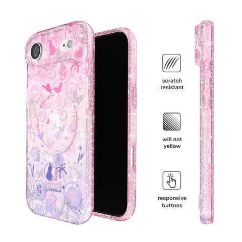 Wicked Glinda’s Bubble Glitter iPhone Case