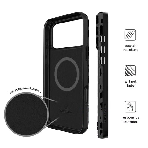 Black Leopard iPhone Case