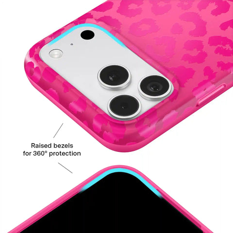 Even Hotter Pink Leopard iPhone Case