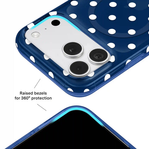 Midnight Polka Dot iPhone Case