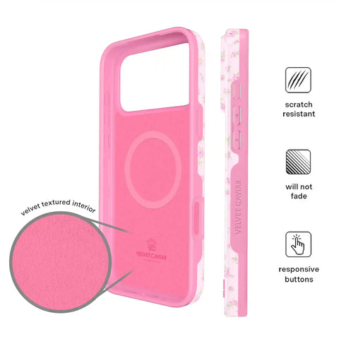 Dainty Pink Floral iPhone Case