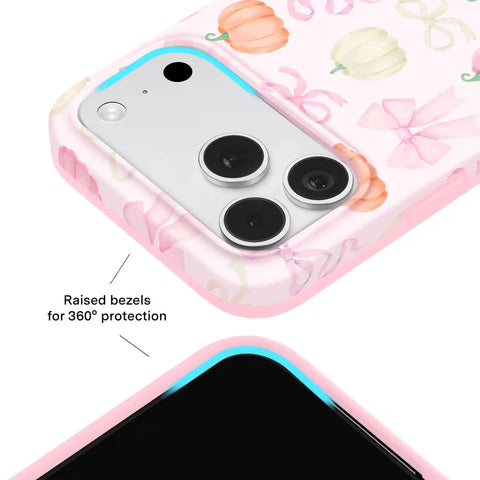 Pink Pumpkin Princess iPhone Case