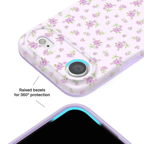 Dainty Lilac Floral iPhone Case