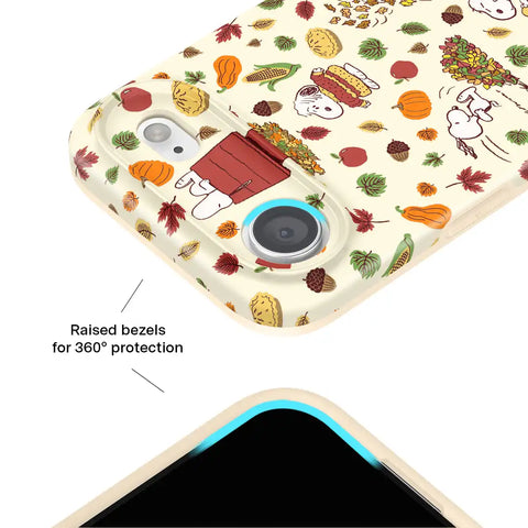 Snoopy Autumn Leaves iPhone Case