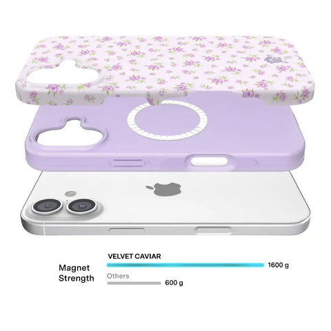 Dainty Lilac Floral iPhone Case