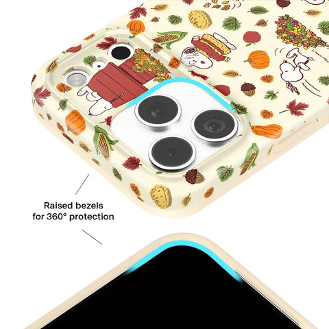 Snoopy Autumn Leaves iPhone Case
