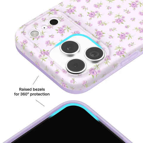 Dainty Lilac Floral iPhone Case