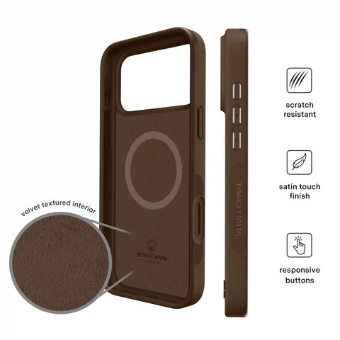 Espresso Brown iPhone Case