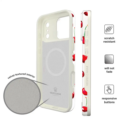 Mon Cheri Cherry iPhone Case
