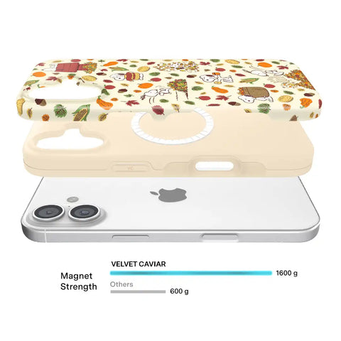 Snoopy Autumn Leaves iPhone Case