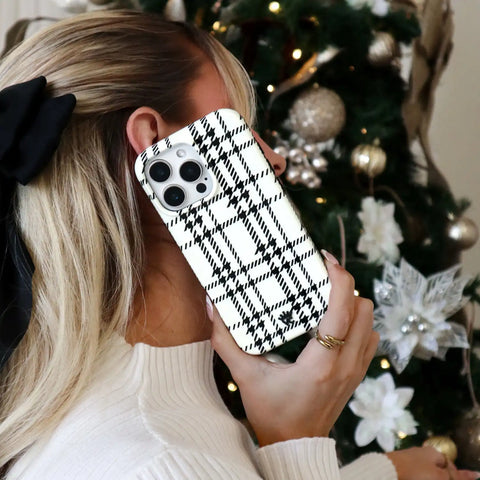 Houndstooth Sweater iPhone Case