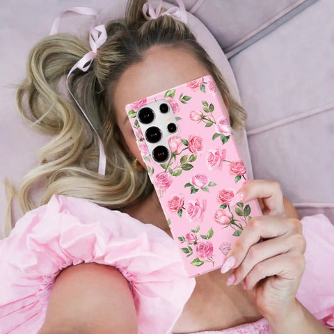 Baby Pink Roses Samsung Case