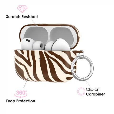 Coco Zebra AirPod Case