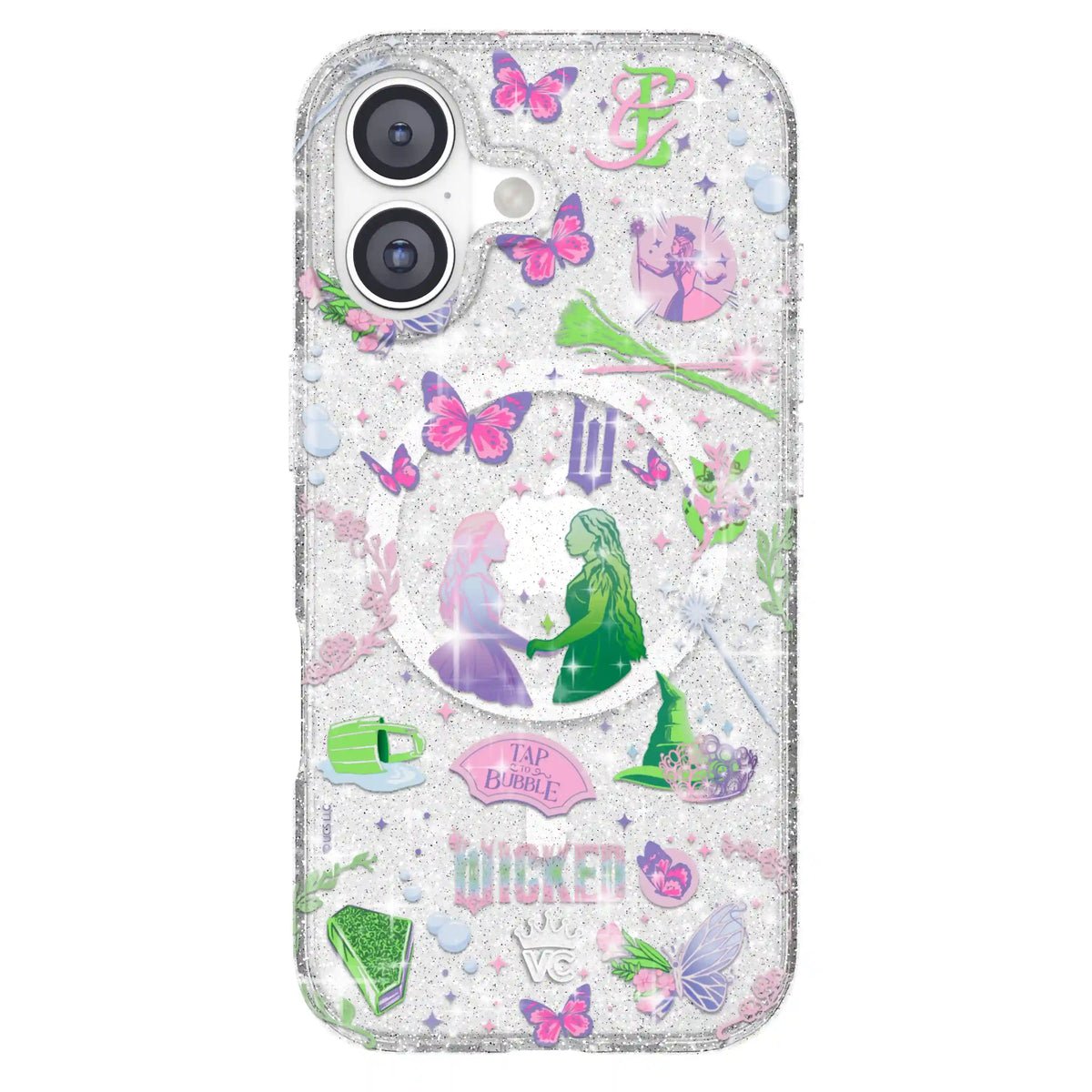 Wicked For Good Glitter iPhone Case