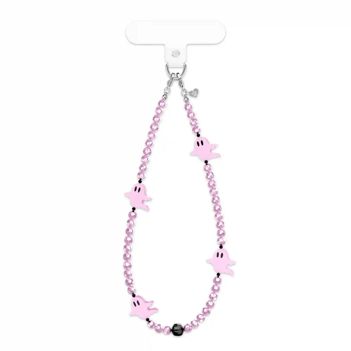 Ghosted Pink Phone Charm