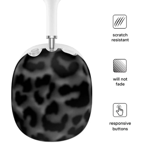 It Girl Black Leopard AirPod Max Case