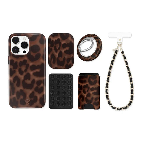 It Girl Leopard iPhone Bundle Set