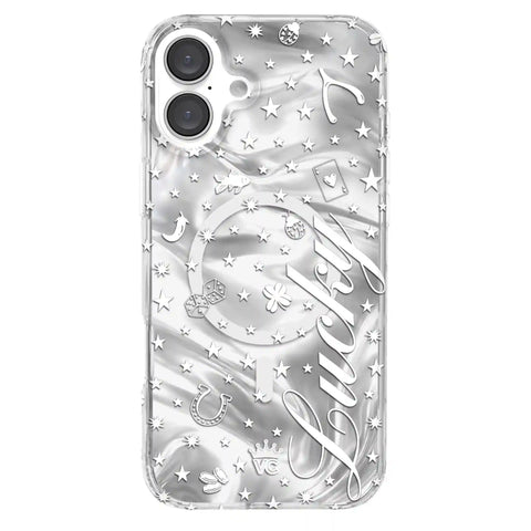 Lucky Girl Holo iPhone Case