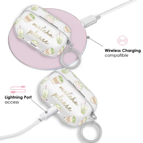 Matcha Please AirPod Case