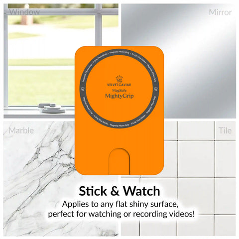 Pumpkin Spice Orange MightyGrip MagSafe Mount