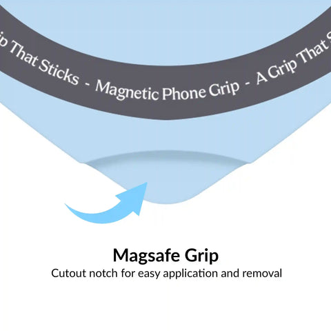 Cotton Candy Blue Heart MagSafe MightyGrip