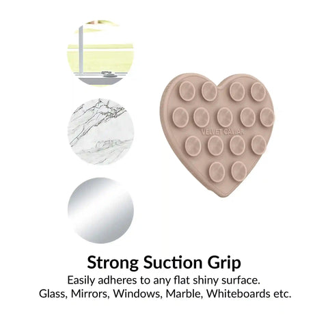 Toasted Almond Heart MagSafe MightyGrip