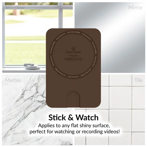 Espresso Brown MightyGrip MagSafe Mount