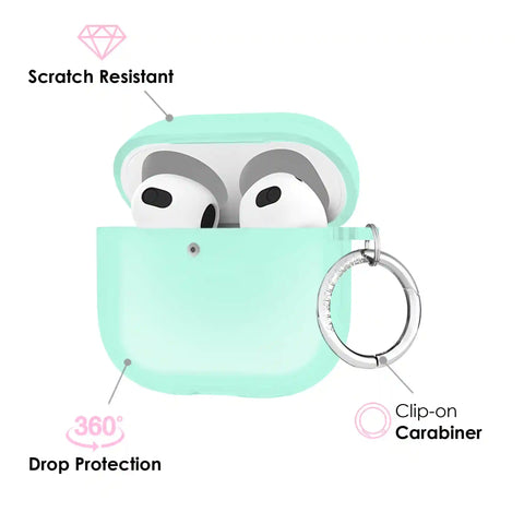 Mint Jelly AirPod Case
