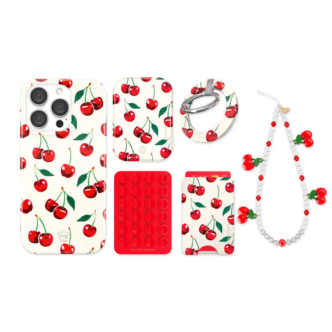 Mon Cheri Cherry iPhone Bundle Set
