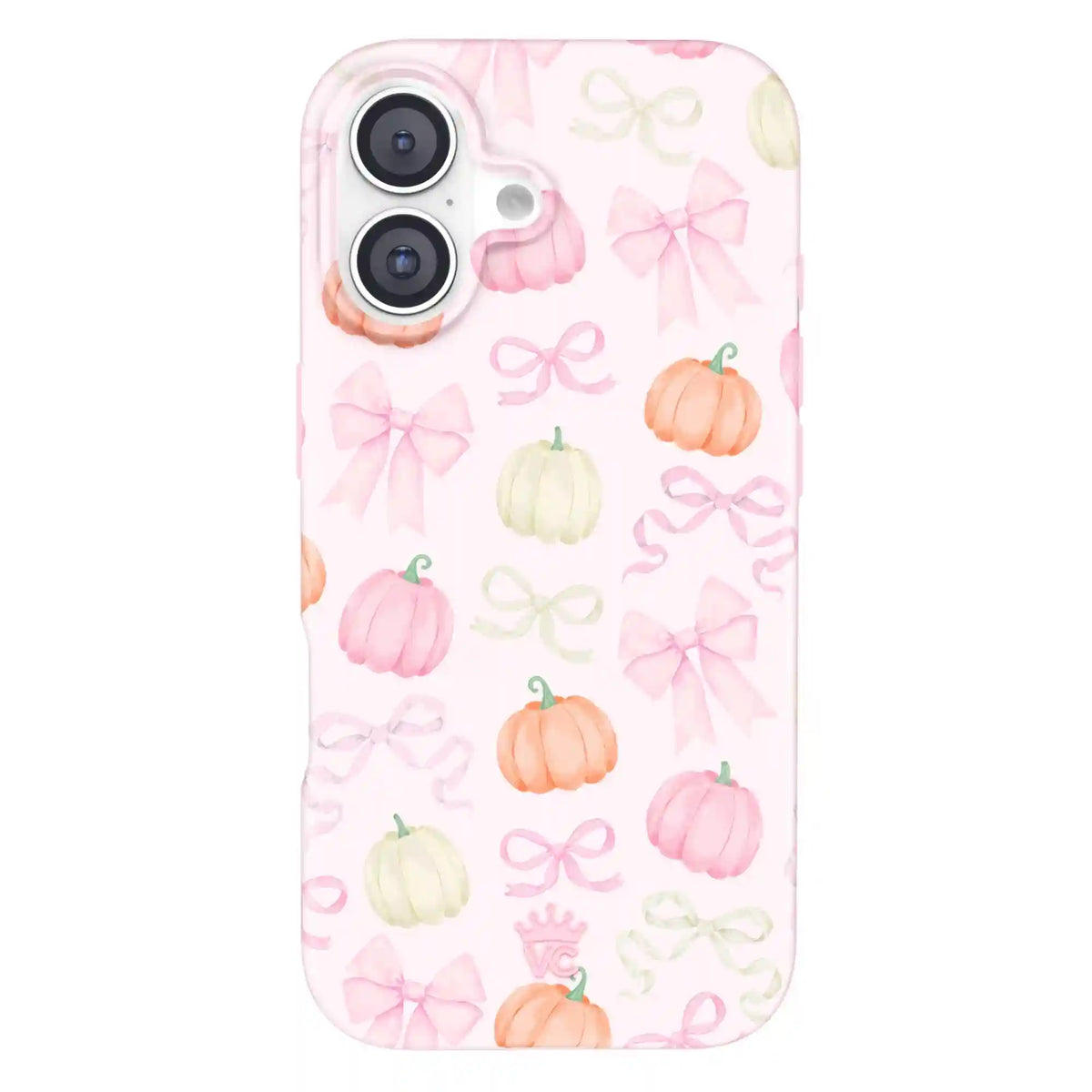 Pink Pumpkin Princess iPhone Case