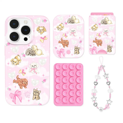 Puppy Love iPhone Bundle Set - Wallet